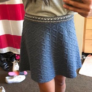 Casual Rhinestone Skirt